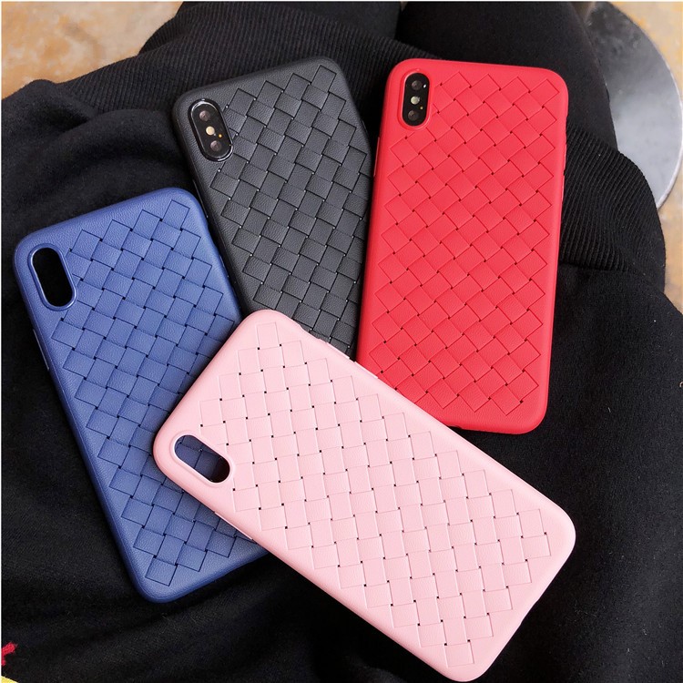 oppo皮紋透氣散熱iphone7plus手機(jī)殼超薄8p蘋果X華為適用軟殼vivo