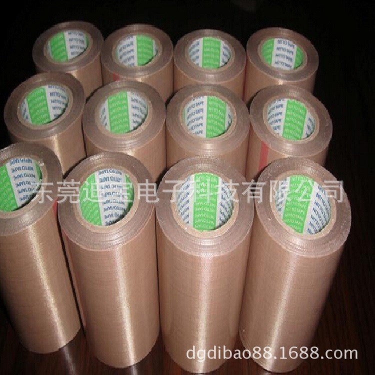 單面帶膠高溫布 鐵氟龍膠布 特氟龍膠帶2306