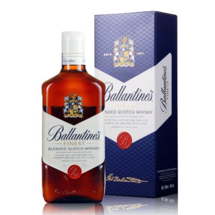 百龄坛特醇苏格兰威士忌洋酒烈酒BALLANTINE&#39;S FINEST750ml 行货