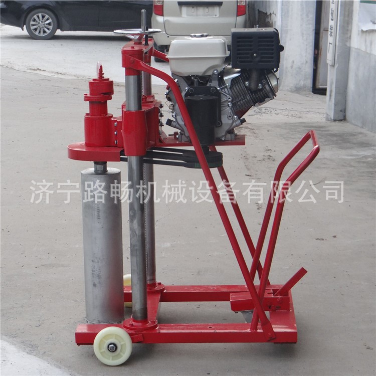 廊坊混凝土鉆孔機 路面取芯機 汽油鉆孔取樣機廠家LCHZ-20