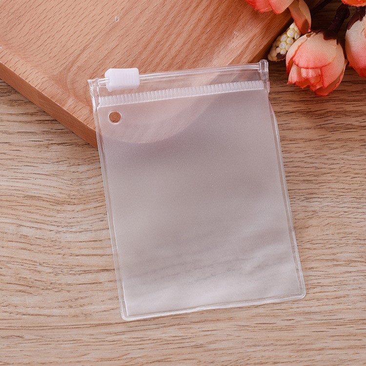 厂家直销pvc塑料自封袋 服装包装袋 pvc透明拉链袋