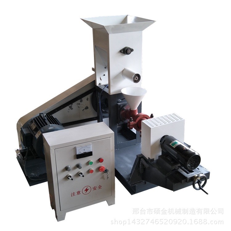 狗糧機(jī)家用型寵物食品膨化設(shè)備 小型飼料機(jī)生產(chǎn)線