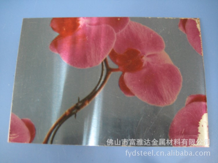 彩色不銹鋼蝕刻櫥柜板,彩色花紋蝕刻不銹鋼,佛山蝕刻不銹鋼板