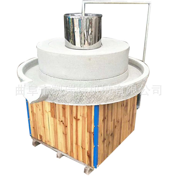 芝麻醬紫砂磨漿機 科技加工石磨面粉加工 商用多型號石磨米漿機