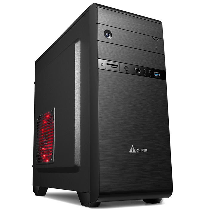成都金河田3303升級版3309臺式機主機辦公家用電腦機箱空箱