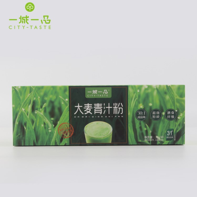 一城一品 大麥青汁粉 沖調(diào)飲品 營(yíng)養(yǎng)豐富 補(bǔ)充膳食纖維 量大從優(yōu)