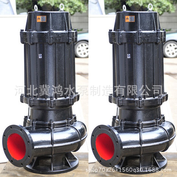 供應(yīng) 150WQ250-22-30型潛污泵 工程排污 淤泥提升 池塘清淤專用泵