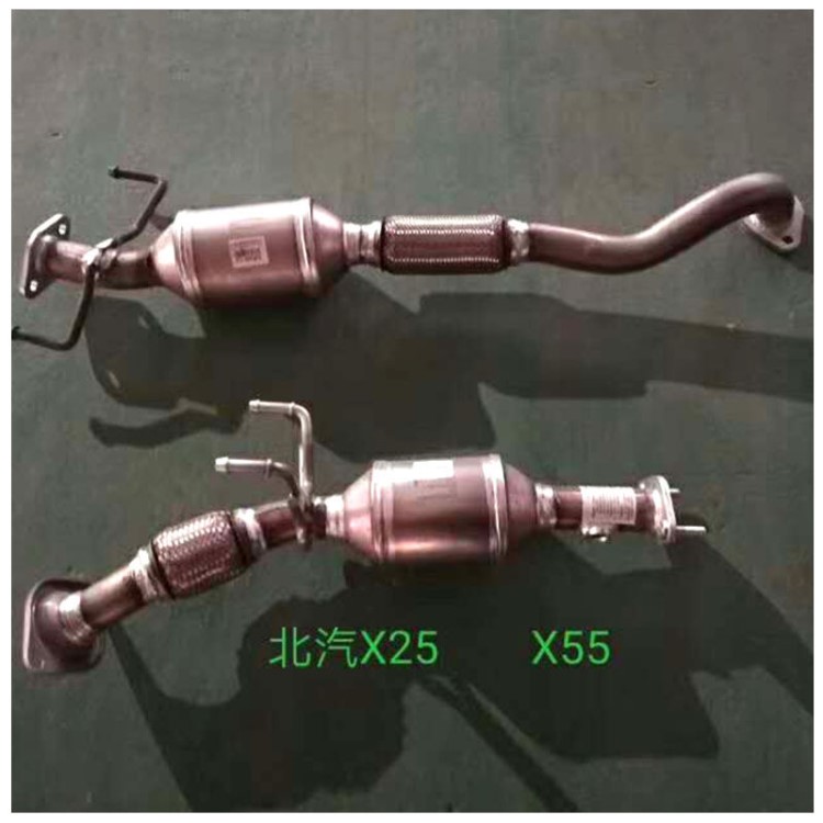 銷售北汽X25 X55三元催化器 通用型叉車尾氣 黑煙DPF處理凈化裝置