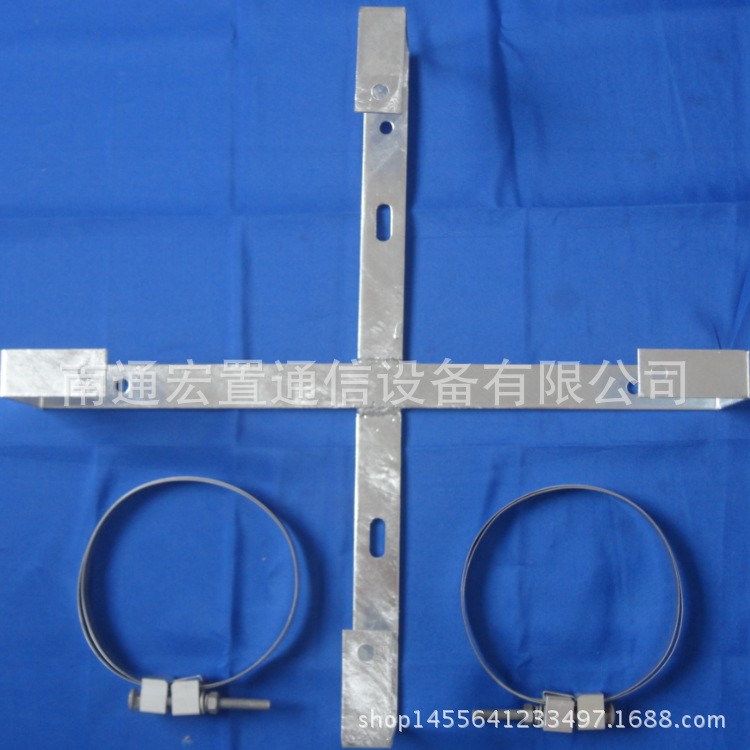 【直銷鍍鋅鐵件】庫存電力通信（十字）光纜預留架 光纜余纜架