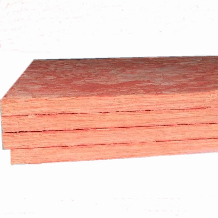 歐文斯科寧直銷玻璃棉紅棉板隔熱吸音保溫材料帶鋁箔離心玻璃棉板