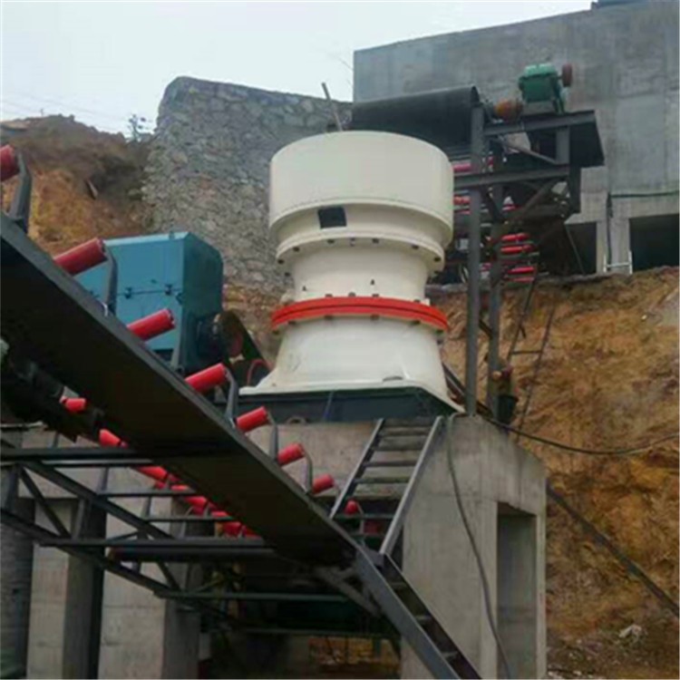 廠家直銷YL-1200改進型圓錐破碎機 花崗巖專用破碎機 破碎移動站