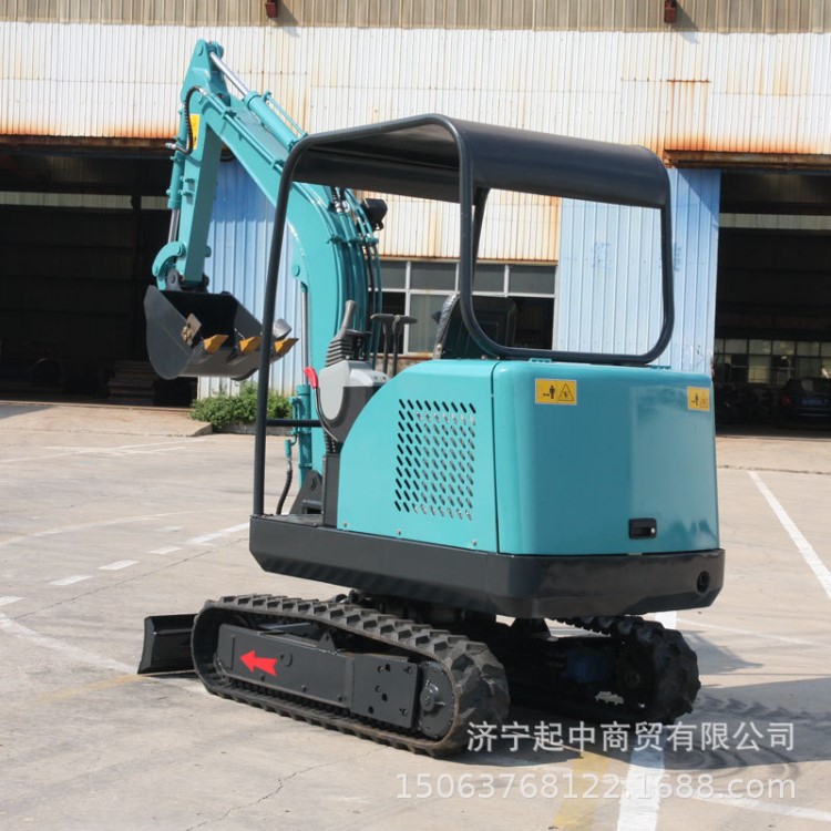 廠家直銷小型挖掘機  液壓履帶式一機多用橡膠履帶 多功能小挖機