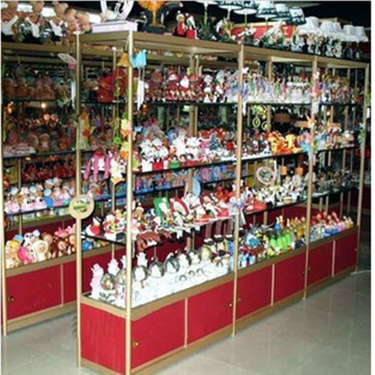 商場展柜展示架鈦合金貨架精品鈦合金展柜精品玻璃展柜貨柜貨架