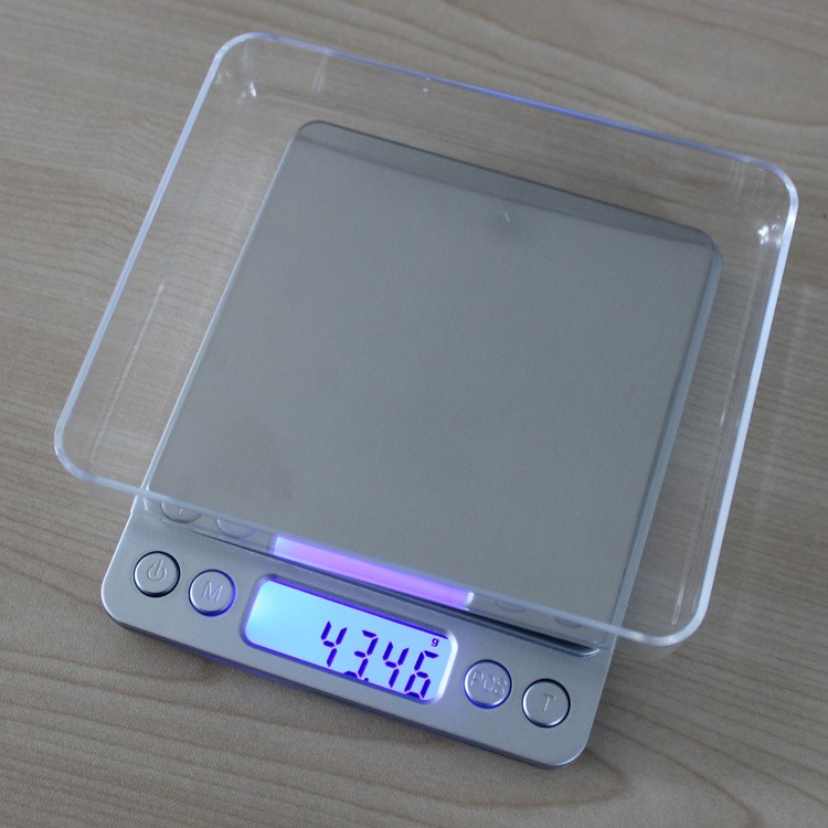 定制logo電子秤 便攜式黃金珠寶秤口袋秤 i2000高精度克稱手掌秤