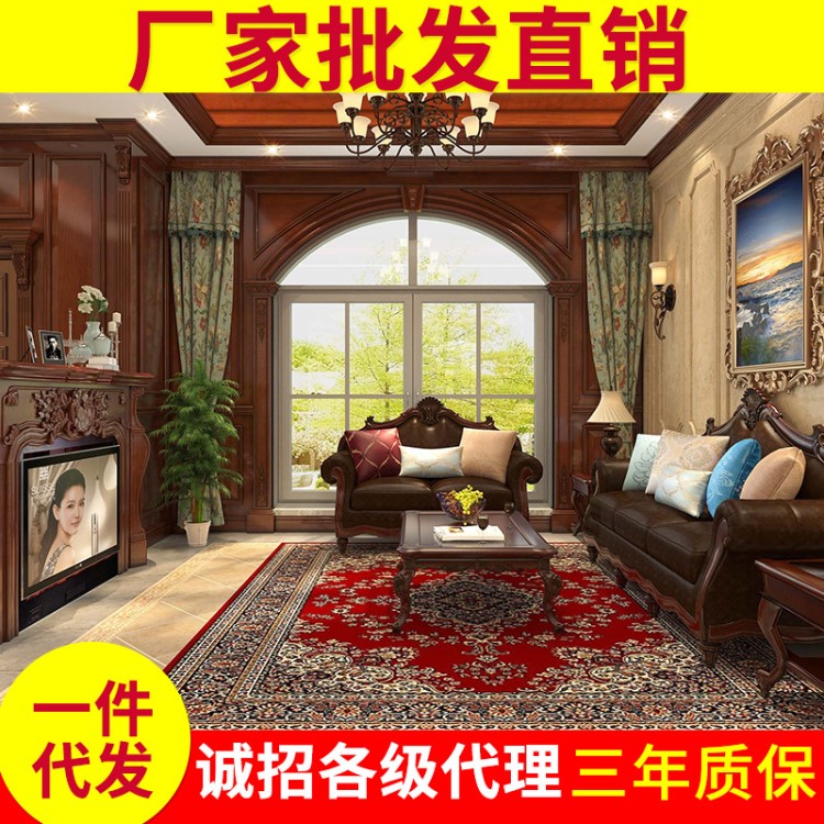 廠家定做直銷護(hù)墻板 歐式電視背景復(fù)合木墻板原木護(hù)墻板