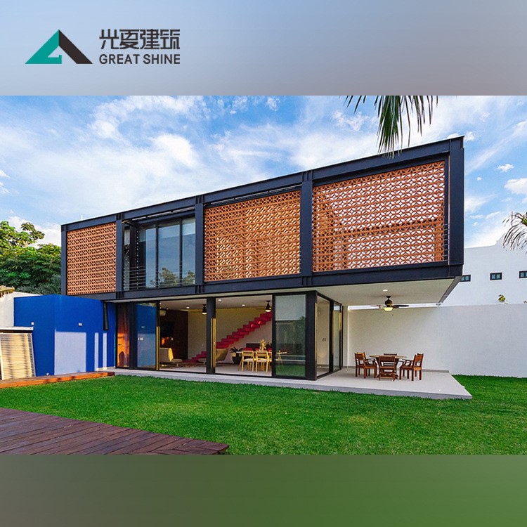 光夏建筑裝配式預制住宅組裝式集裝箱活動房屋定制住人集裝箱別墅