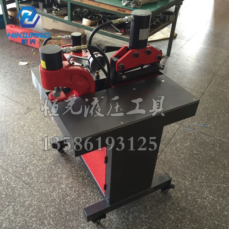 母排加工機(jī) 便攜式 200*12銅排折彎機(jī) 70液壓沖孔 液壓銅排切斷機(jī)