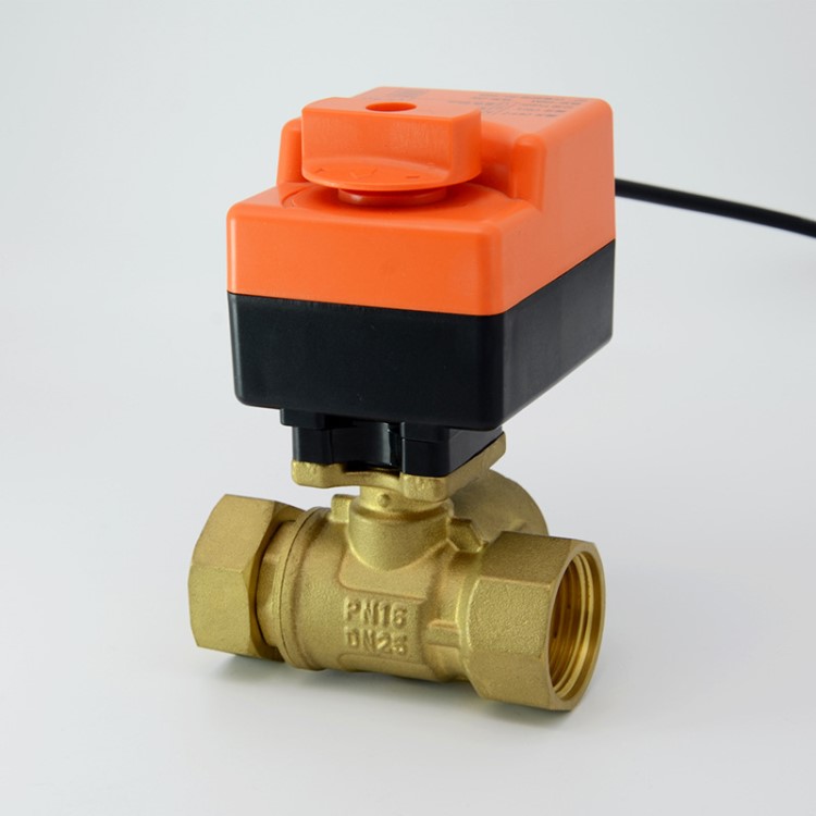電動(dòng)球閥4分DN20手動(dòng)電動(dòng)三通球閥采暖混水系統(tǒng)三線二控電動(dòng)球閥