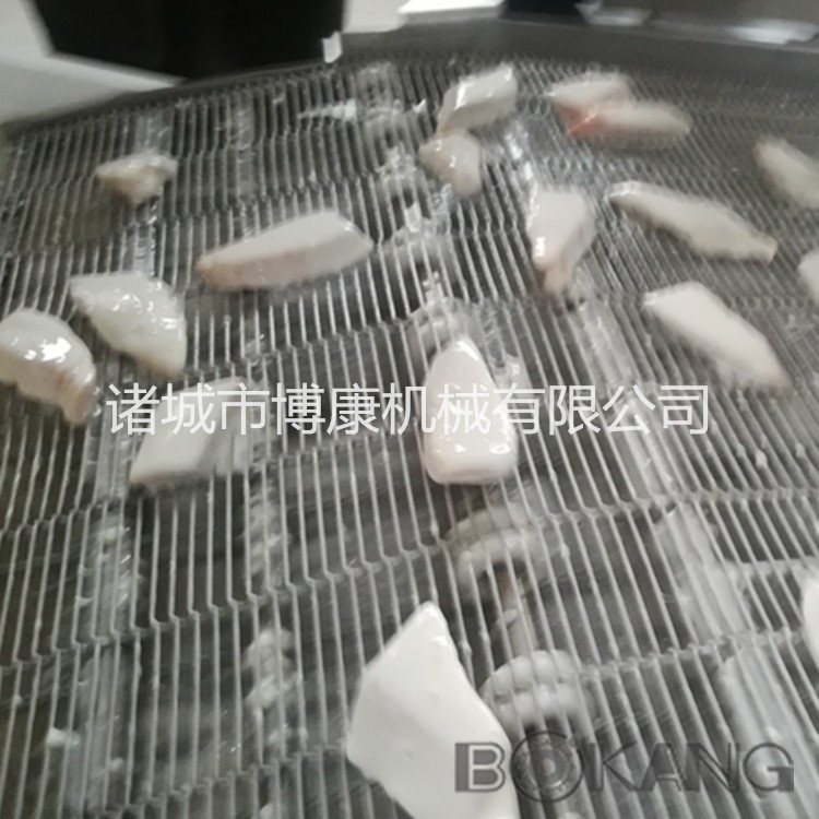 深海魚排上漿機 鱈魚塊、魚段、魚片上漿裹粉生產(chǎn)線