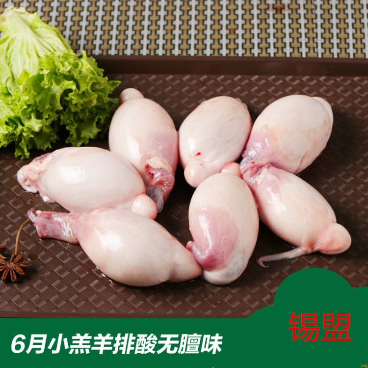 羊蛋 羊?qū)毿迈r羊蛋內(nèi)蒙古新鮮羊肉羊睪丸烤串羊內(nèi)腰燒烤食材1000g