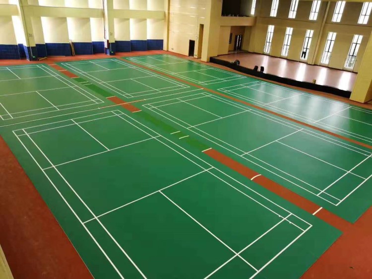 供應室內羽毛球場 羽毛球場工程 塑膠羽毛球場工程  PVC硅PU球場