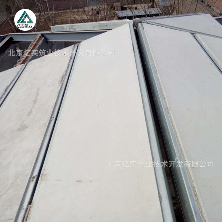 北京廠家供應洪澤縣保溫隔熱鋼骨架輕體屋面板 新型鋼結構輕體房