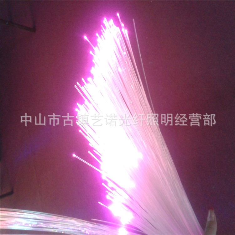 批發(fā) 0.75mm照明光纖 導光光纖 光纖燈材料 塑料光纖