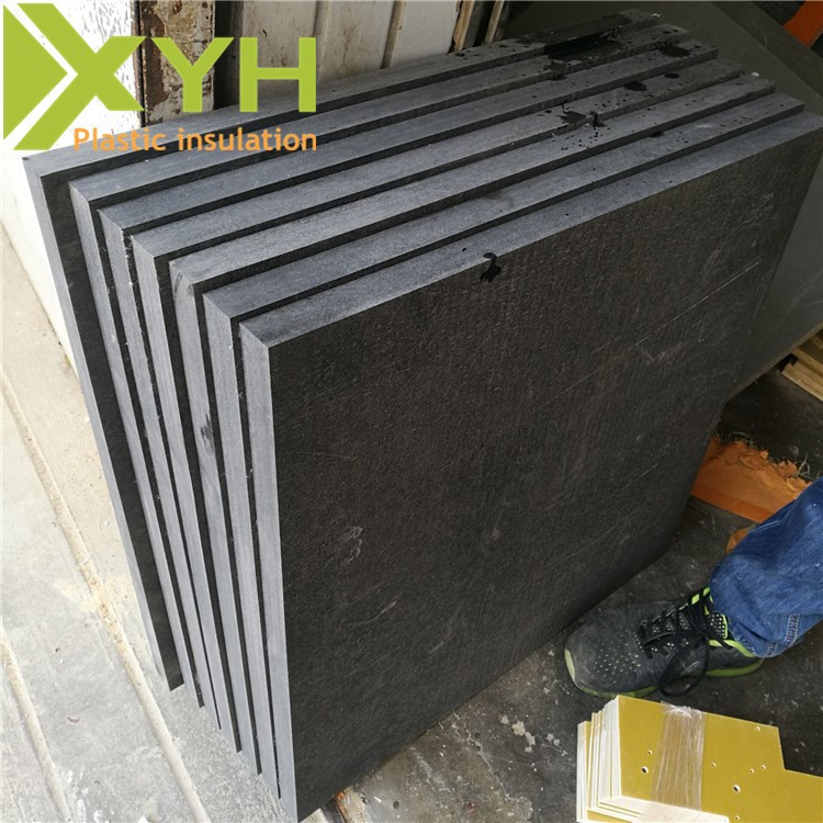 黑色合成石板 耐高溫260度防靜電碳纖維板 廠家直銷絕緣板