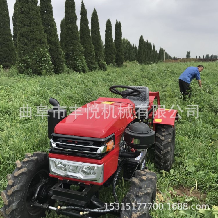 果園大馬力低矮型偏坐拖拉機(jī) 牽引式多種農(nóng)機(jī)具 大動(dòng)力秸稈還田機(jī)