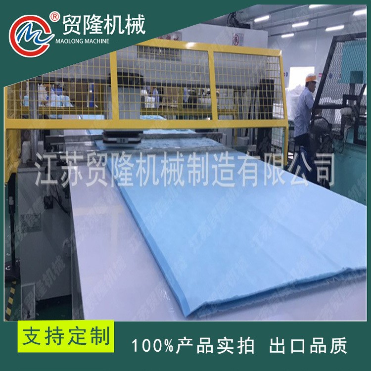 【貿隆機械】供應全自動CAD排版無紡面膜布成型裁切機 省工省料