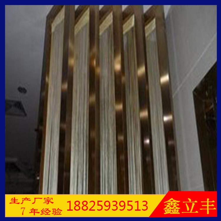 定制不銹鋼踢腳線 玫瑰金異形酒店背景墻裝飾線條 天花吊頂線條