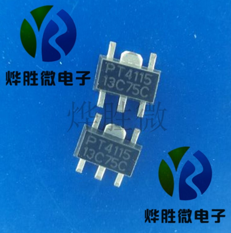 PT4115 SOT-89 1.2A 華潤矽威 降壓恒流芯片LED驅動IC 廠家自銷