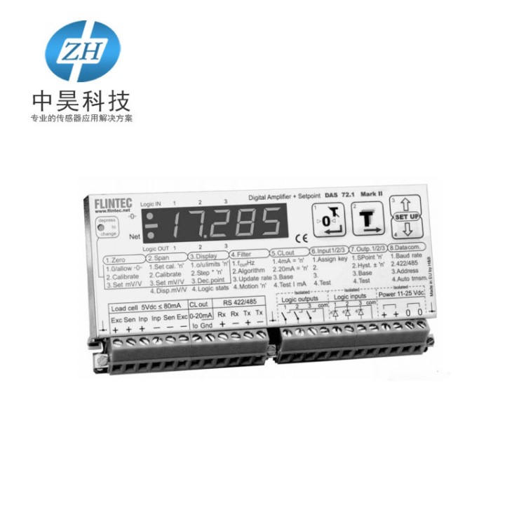 FLINTEC富林泰克 DAS 72.1  傳感器儀表 現(xiàn)貨供應(yīng)