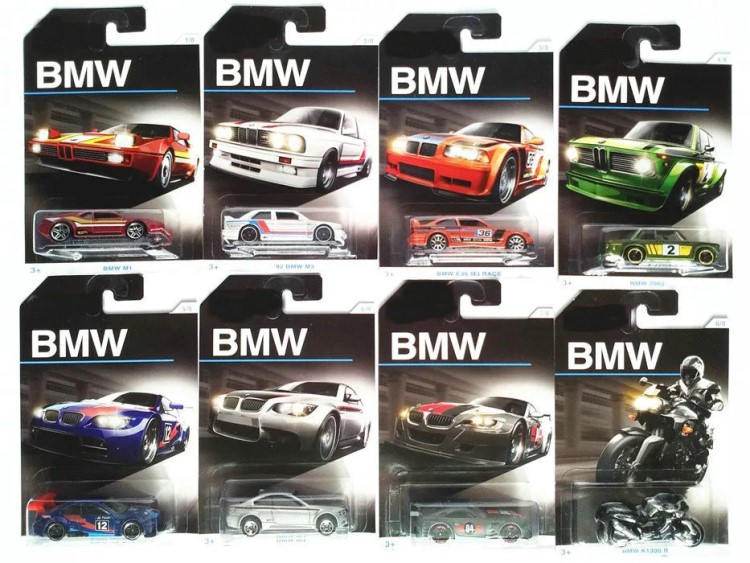 風(fēng)火輪火辣小跑車適用于寶馬珍藏版套裝玩具汽車模型BMW DJM79