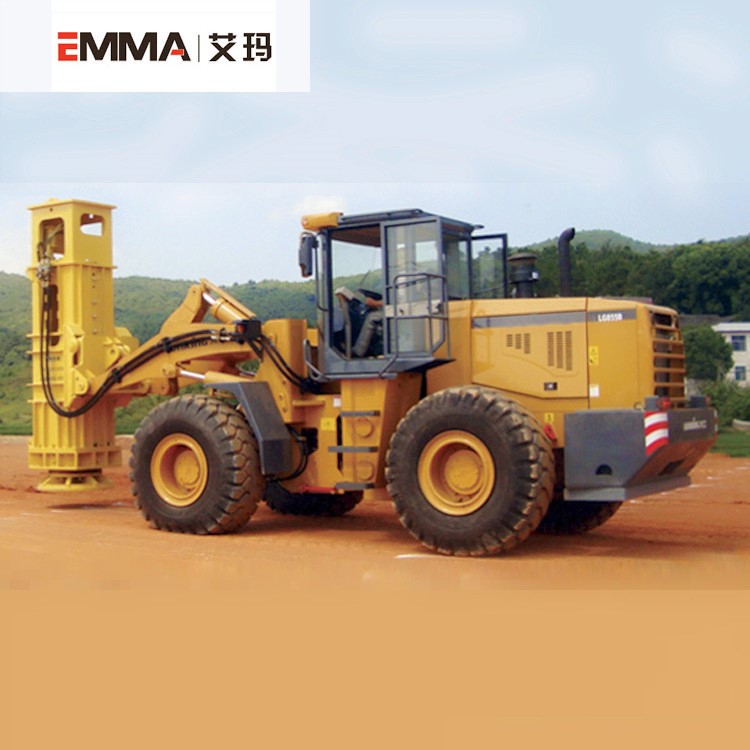 青島艾瑪廠家直銷大型座駕式壓路機租賃挖掘機高速液壓夯實機
