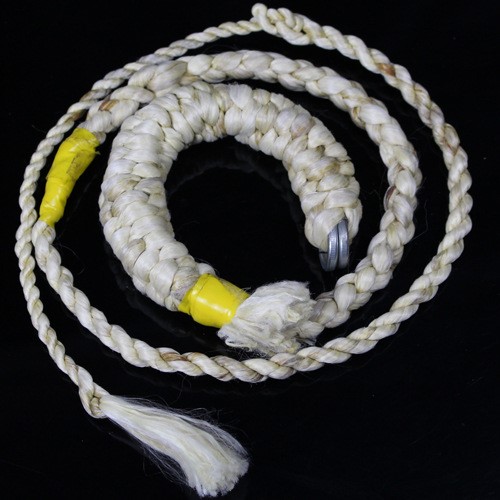 迪尼麻麒麟鞭稍健身鞭响鞭甩鞭钢鞭辫梢鞭梢配件鞭哨皮鞭梢子鞭头