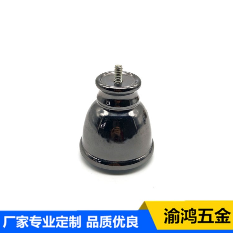 生產(chǎn)窗簾桿裝飾頭 窗簾桿軌道配件 五金旋壓加工件定制