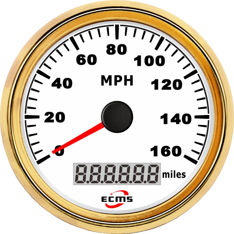 船用 汽車改裝GPS速度表160MPH，東莞儀表廠家直銷