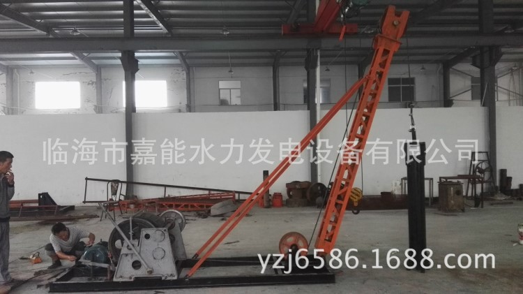房屋加固室內(nèi)打樁機：8JZD-3T/30沖錘打樁機