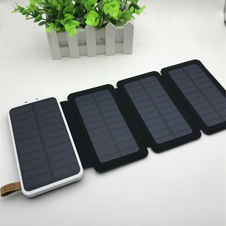 廠家直銷solar power bank 天能多疊太陽(yáng)能移動(dòng)電源太陽(yáng)能充電寶