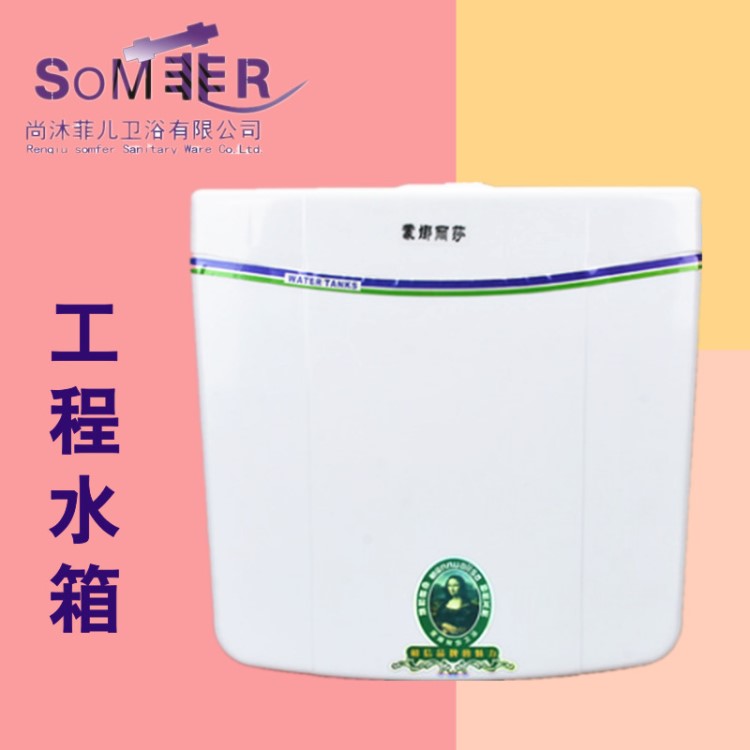 廠家供應工程蹲便器水箱 衛生間塑料節能沖水箱 廁所壁掛馬桶水箱