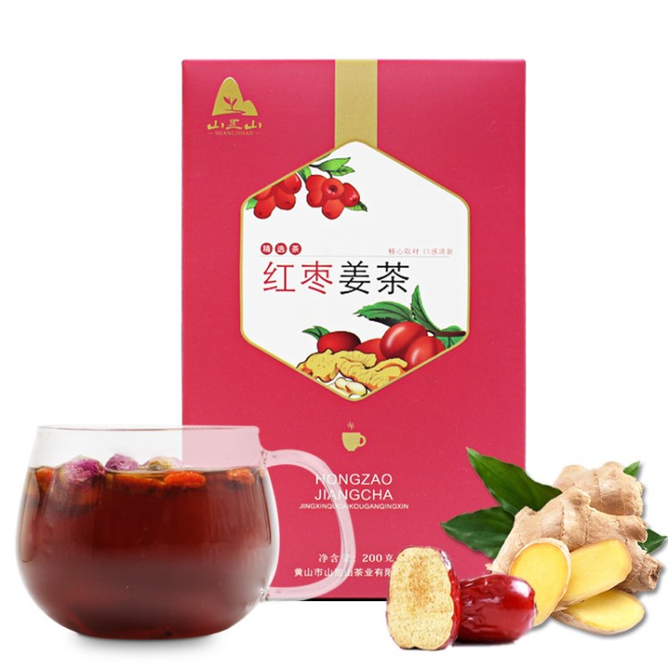 厂家直销玫瑰红枣姜茶 组合型花草茶批发 花茶OEM代加工 一件代发