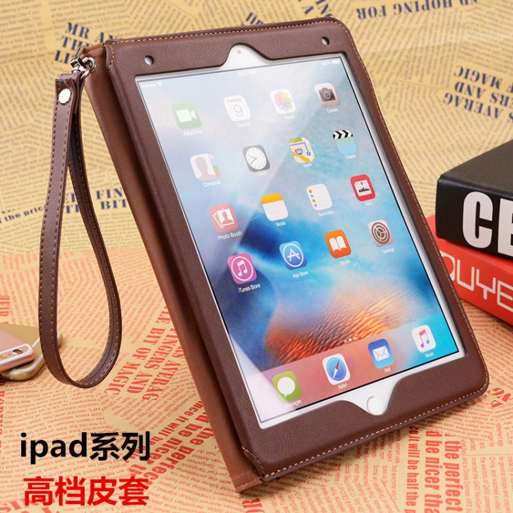 適用于蘋(píng)果ipad7保護(hù)套ipad3皮套 ipad2保護(hù)殼智能休眠喚醒皮套