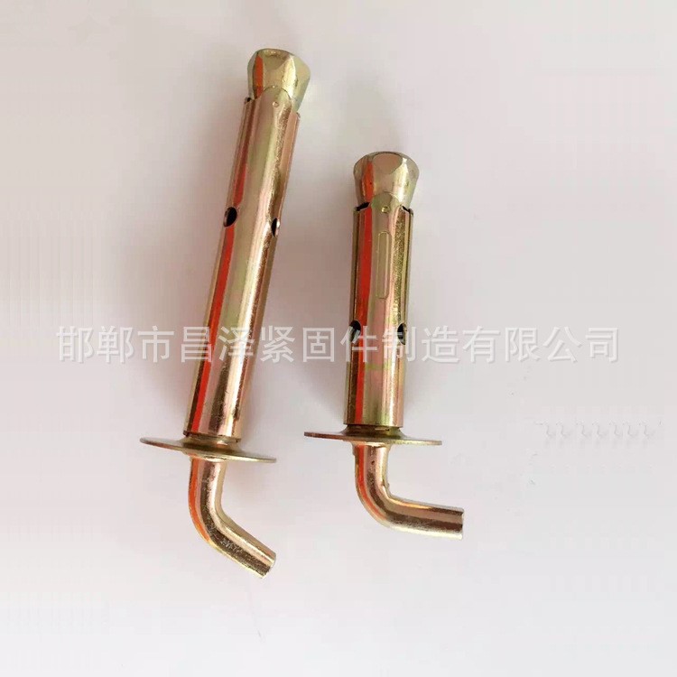 廠家直銷 熱水器掛鉤膨脹螺絲10*160 六角母 打孔 暖氣片掛鉤