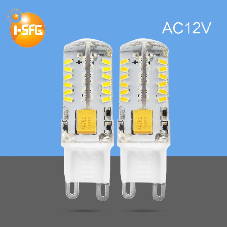 厂家直销g9led水晶灯 迷你节能灯led 高亮高流明 g9玉米灯 ac12v