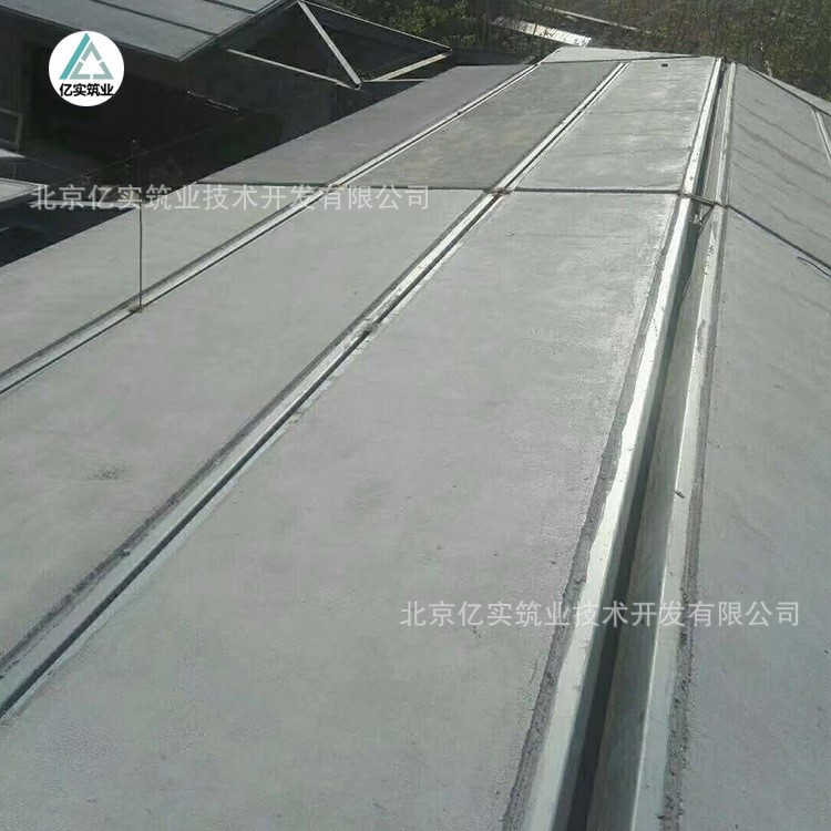 北京換彩鋼屋面改造選億實筑業鋼骨架輕型板廠家生產的屋面板