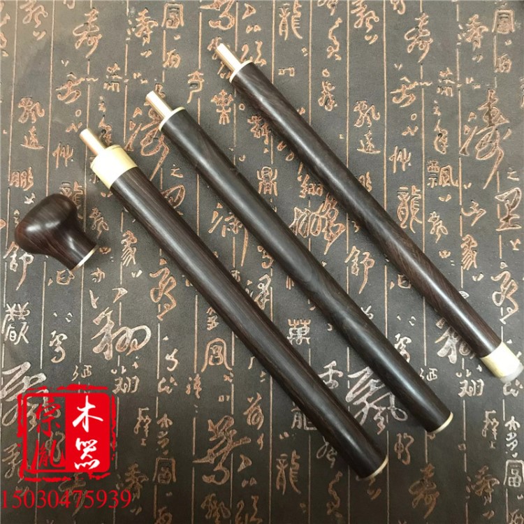 批發(fā)烏木拐杖 三節(jié)組裝登山拐杖 實(shí)木手杖 文明杖廠(chǎng)家直銷(xiāo)登山杖