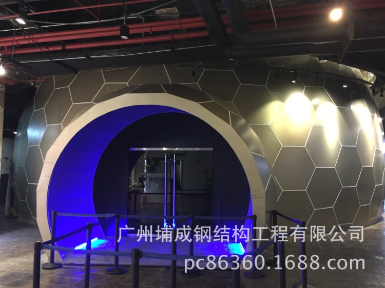 旅游景區輕鋼別墅_鋼框架結構酒店設計_度假區帳篷球形網架_價格
