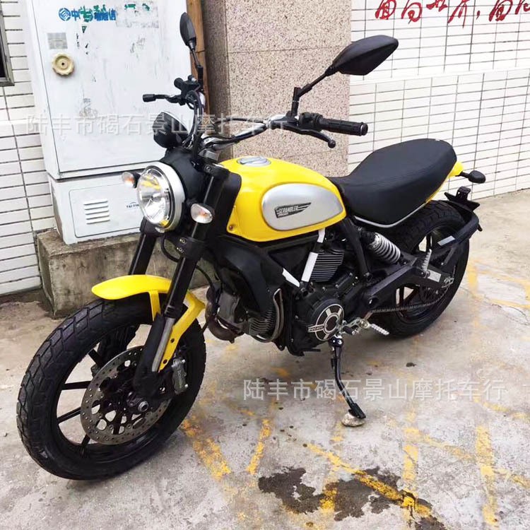 16年杜卡迪Scrambler 800cc大排量街跑車(chē)男士跨騎摩托整車(chē)