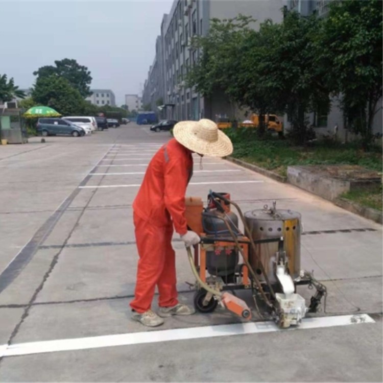 廣州停車場車位劃線，地下停車位標(biāo)線，地下車庫車位規(guī)劃施工